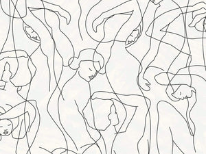 HookedOnWalls Silhouete Model Lines - 34845