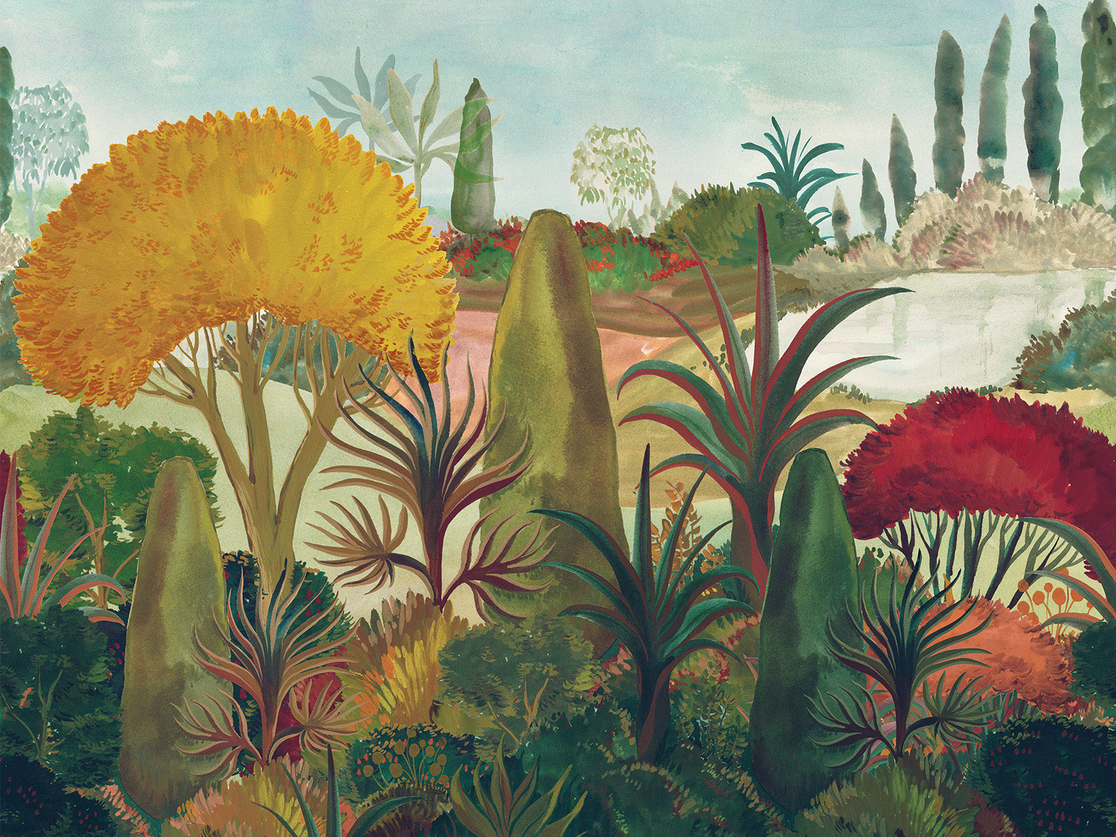 HookedOnWalls Marta Cortese Botanical Landscape - 37871