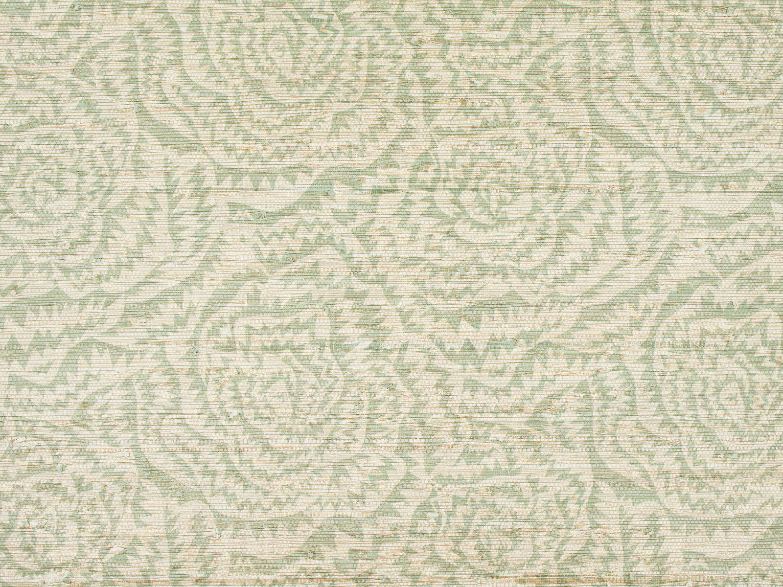 Kirkby Design x Eley Kishimoto Edition II Wallcoverings Jagged Roses - Pistachio - WK821/03