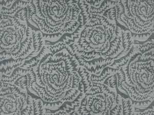 Kirkby Design x Eley Kishimoto Edition II Wallcoverings Jagged Roses - Teal - WK821/05