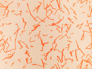 Kirkby Design Wallcoverings Vol. 2 Scribble - Tangelo - WK824/01