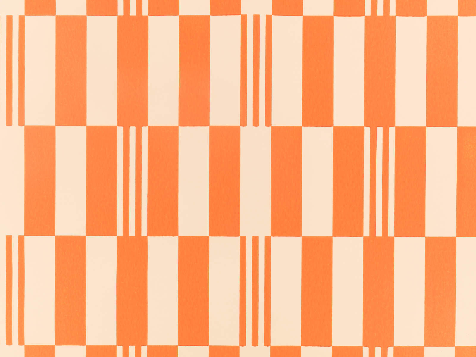 Kirkby Design Wallcoverings Vol. 2 Checkerboard - Tangelo - WK827/07