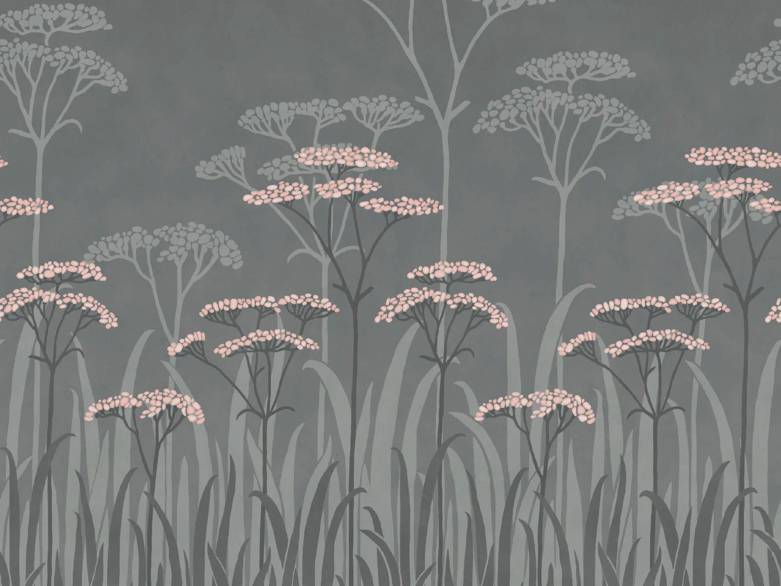 Little Greene Behang National Trust Papers Achillea - Twilight