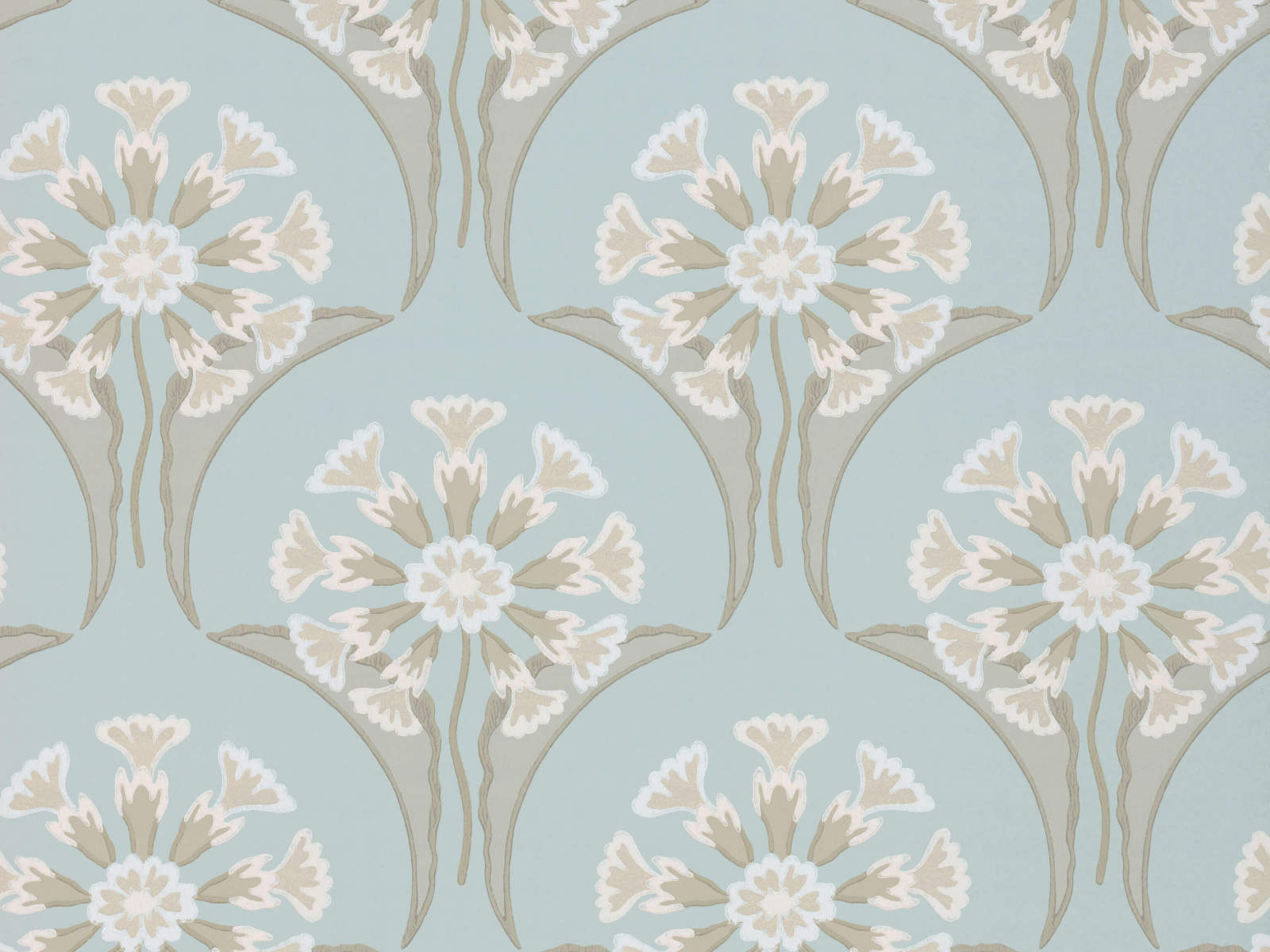 Little Greene Behang National Trust Papers Hencroft - Celestial