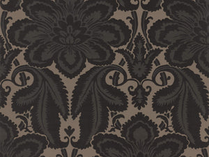 Little Greene Behang London Wallpapers IV Albermarle Street - Charcoal