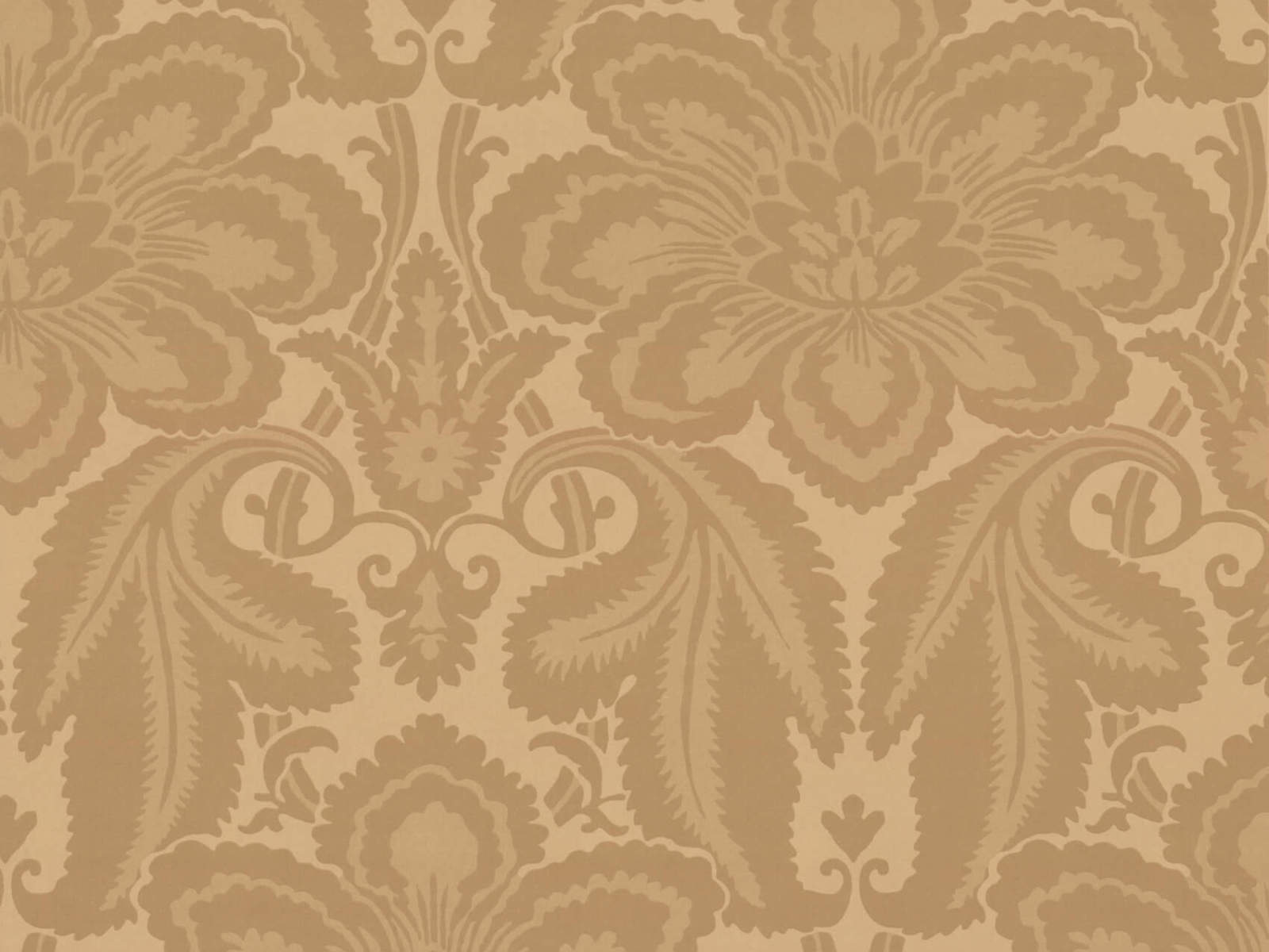 Little Greene Behang London Wallpapers IV Albermarle Street - Gold