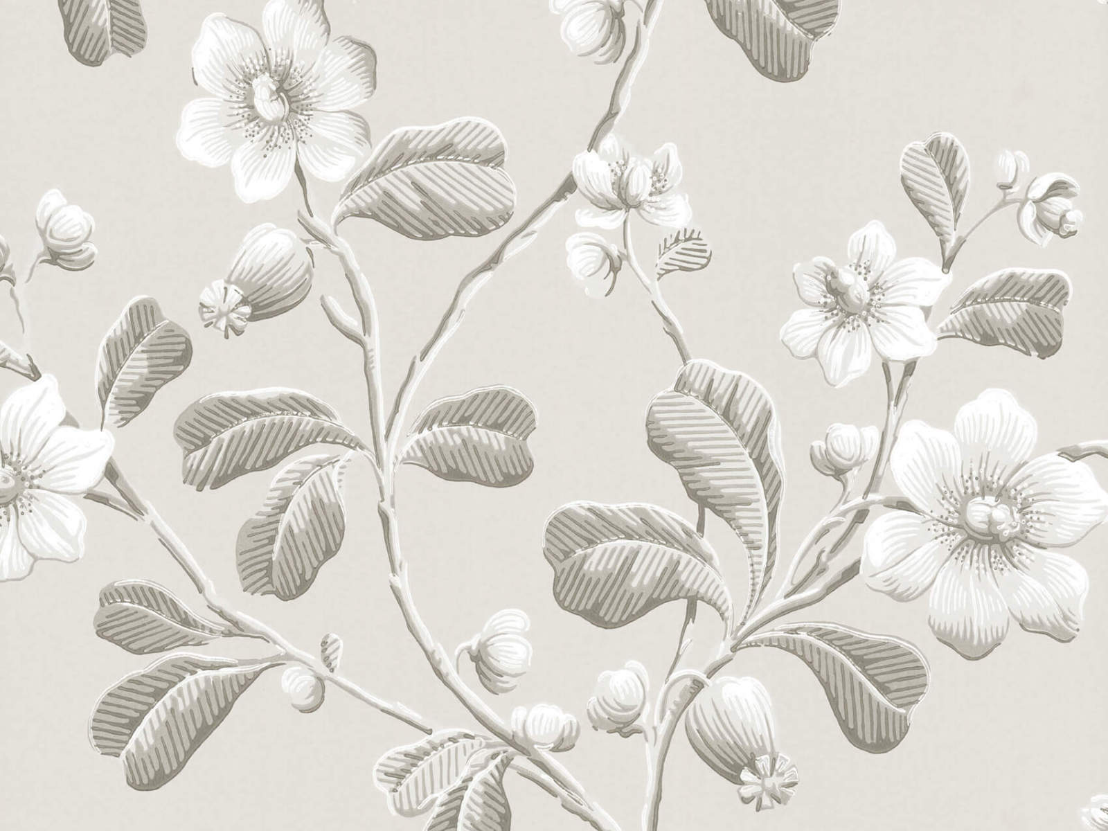 Little Greene Behang London Wallpapers IV Broadwick Street - Pitch