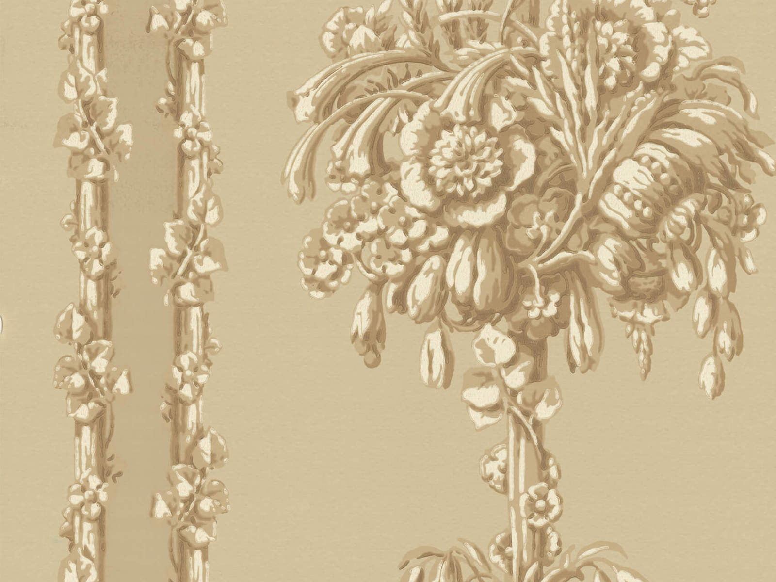 Little Greene Behang London Wallpapers IV Chelsea Bridge - Halcyon