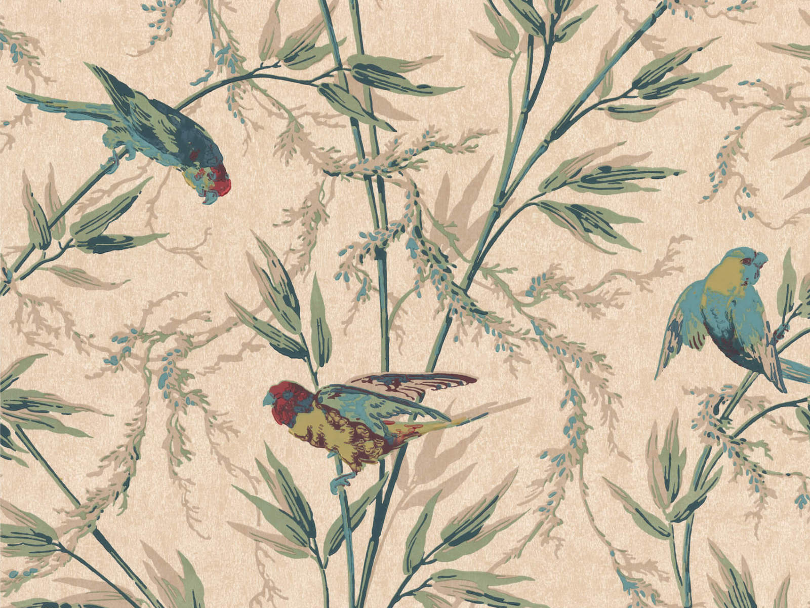 Little Greene Behang London Wallpapers IV Great Ormond Street - Parchment