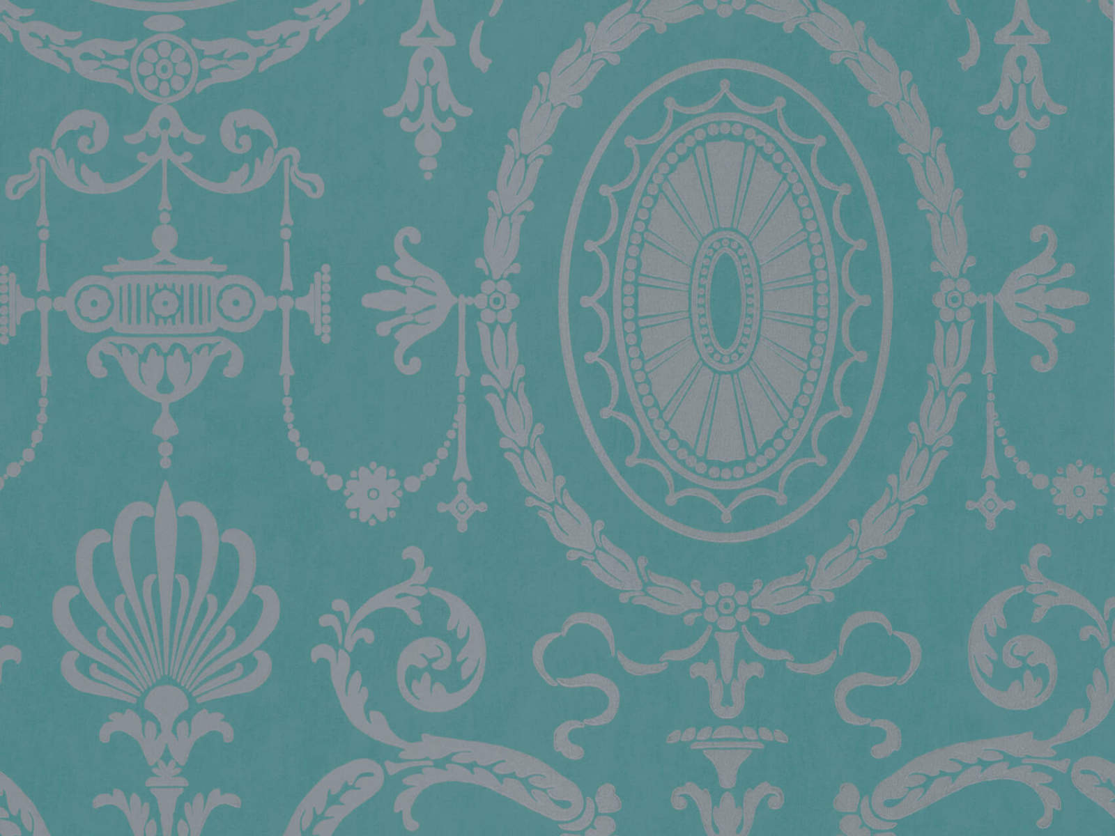 Little Greene Behang London Wallpapers IV Pall Mall - Canton Gold
