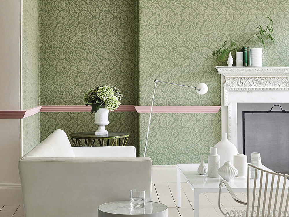 Little Greene Behang London Wallpapers IV Palace Road - Oakes