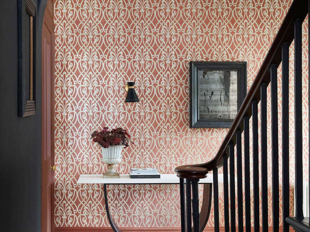 Little Greene Behang London Wallpapers V Brook Street - Etruscan