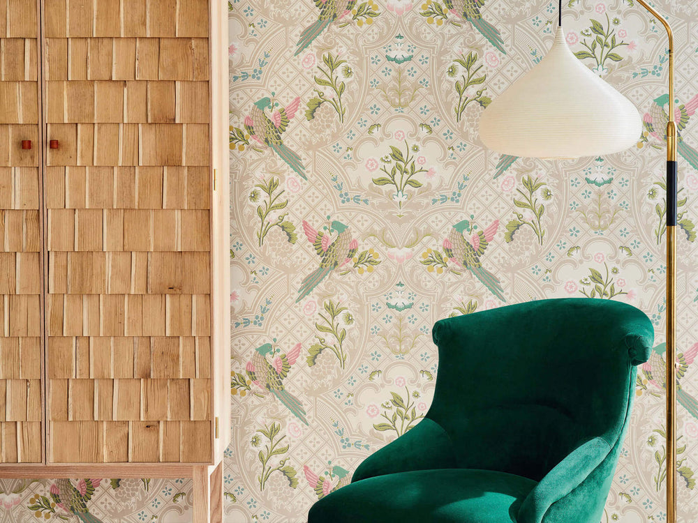 Little Greene Behang London Wallpapers V Brodsworth - Consort