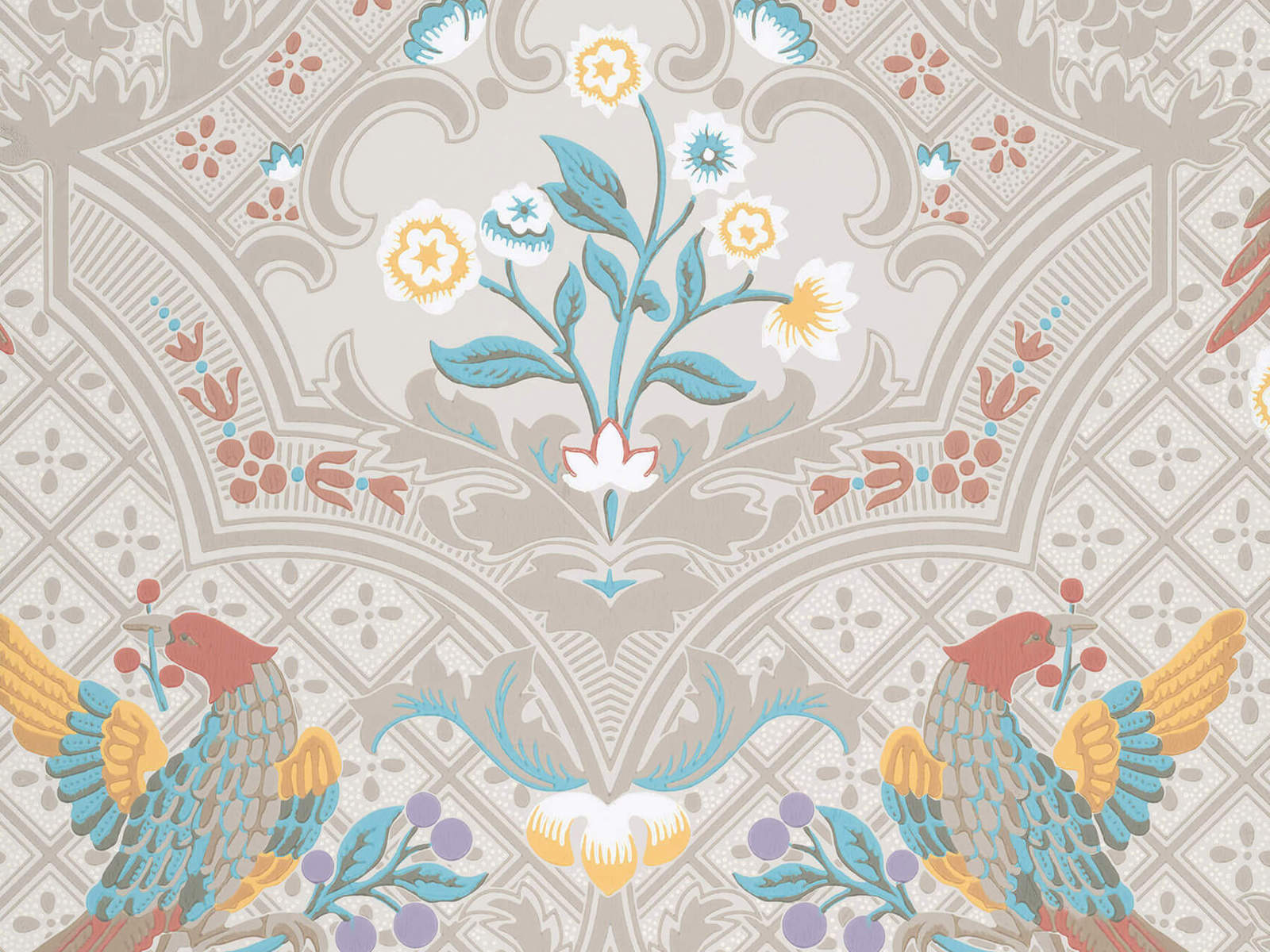 Little Greene Behang London Wallpapers V Brodsworth - Triumph