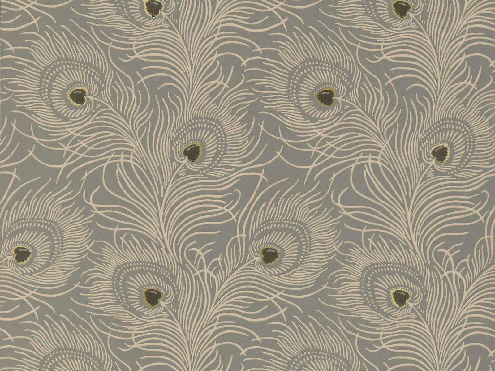 Little Greene Behang London Wallpapers V Carlton House Terrace - Slate