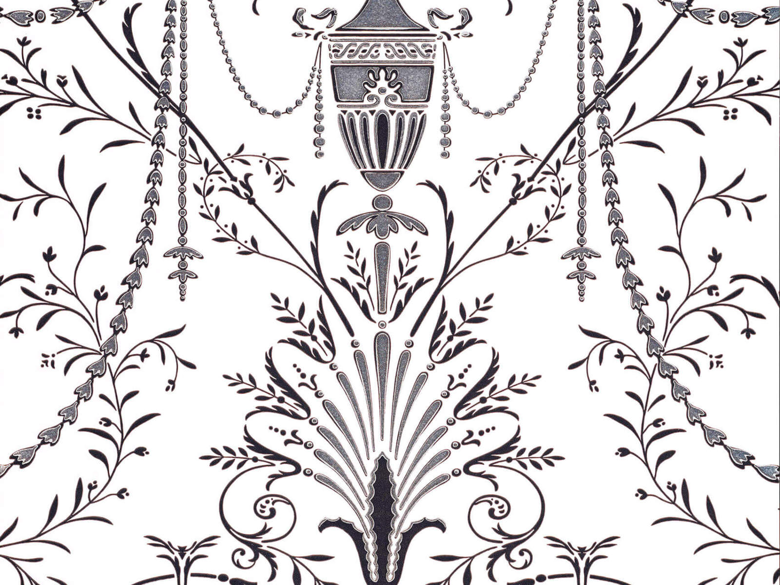 Little Greene Behang London Wallpapers V Marlborough - Glace