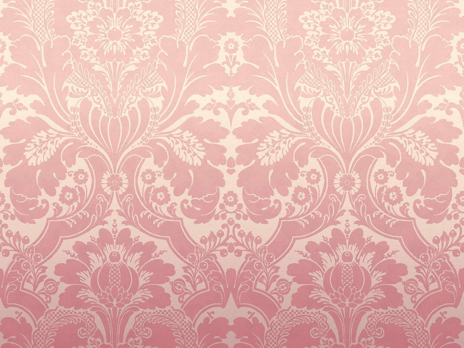 Little Greene Behang London Wallpapers V St James Park - Cherry Fade