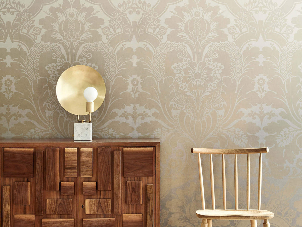 Little Greene Behang London Wallpapers V St James Park - Suede Fade