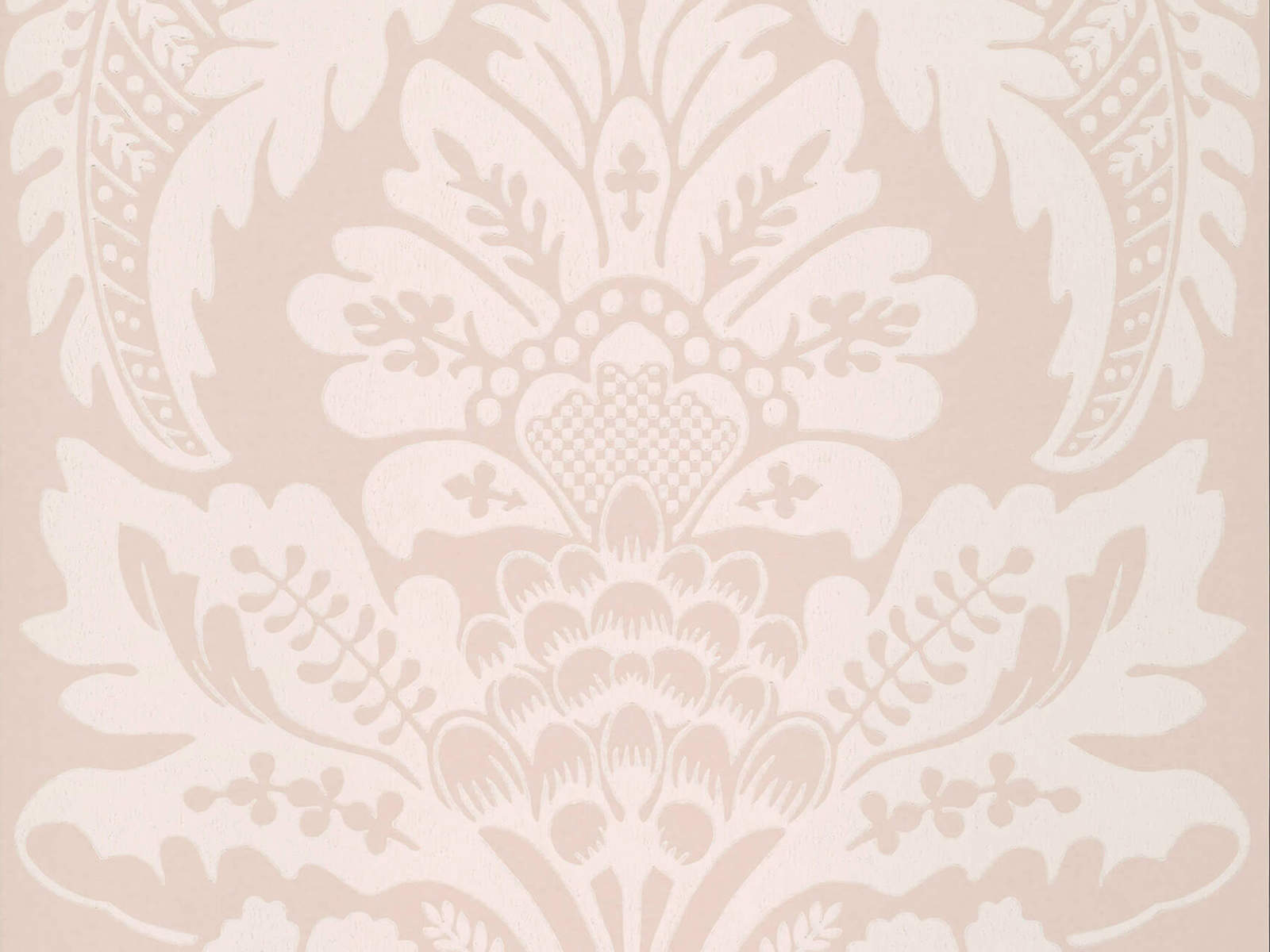 Little Greene Behang London Wallpapers V Wilton - Gypsum