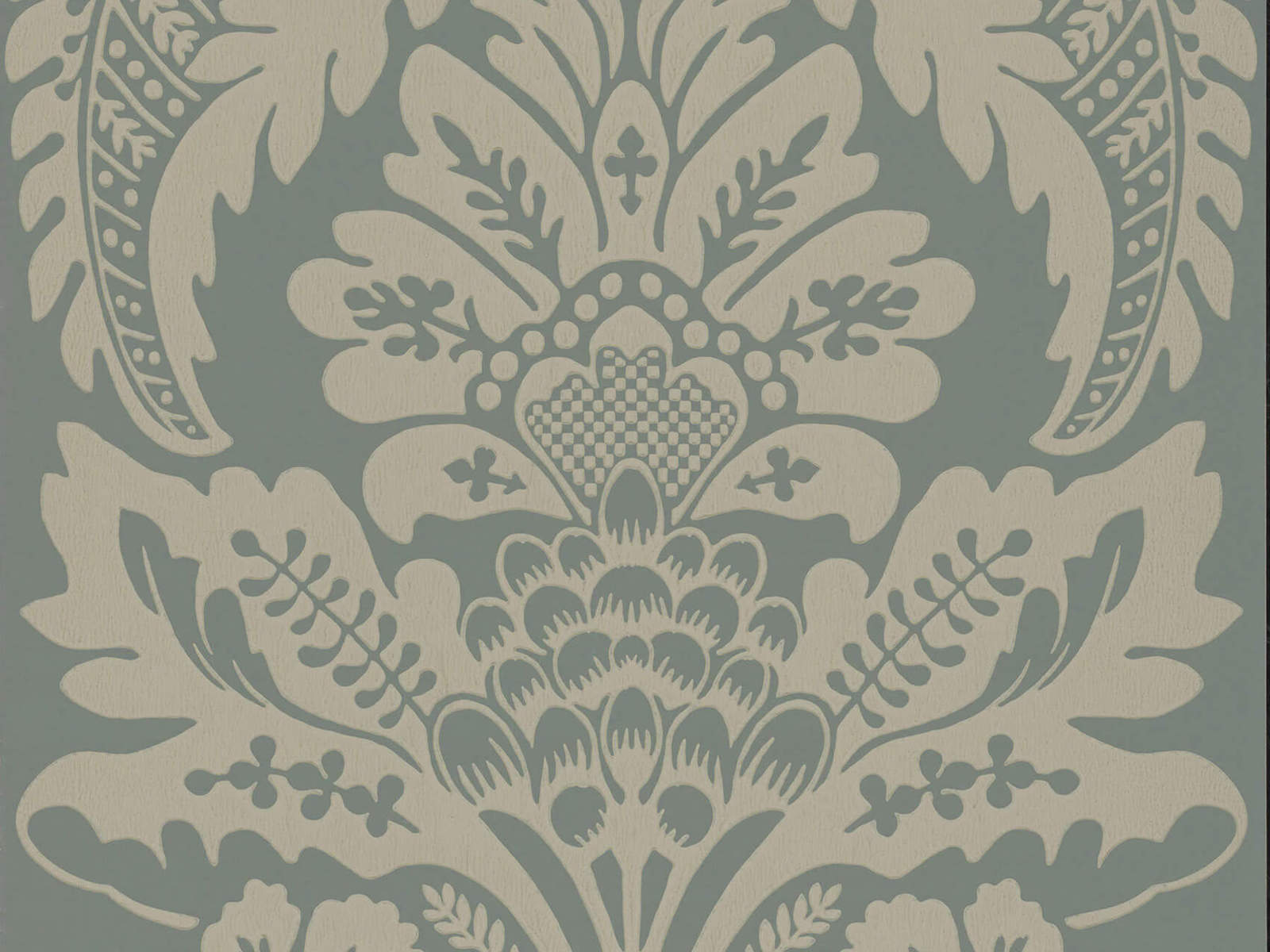 Little Greene Behang London Wallpapers V Wilton - Marle
