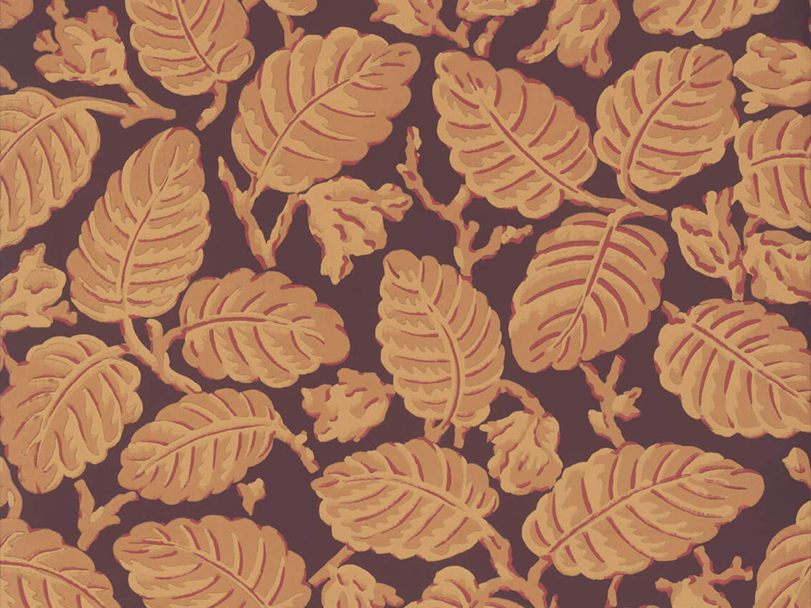 Little Greene Behang National Trust Papers II Beech Nut - Cordoba