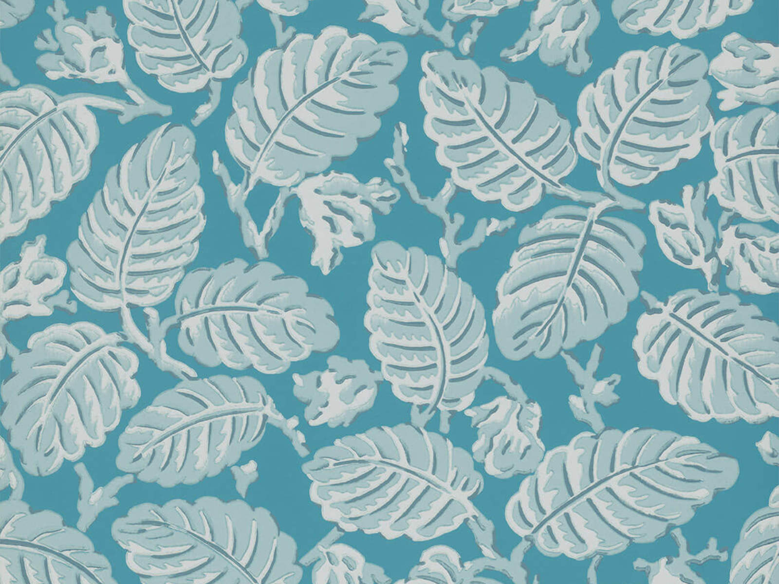Little Greene Behang National Trust Papers II Beech Nut - Summer