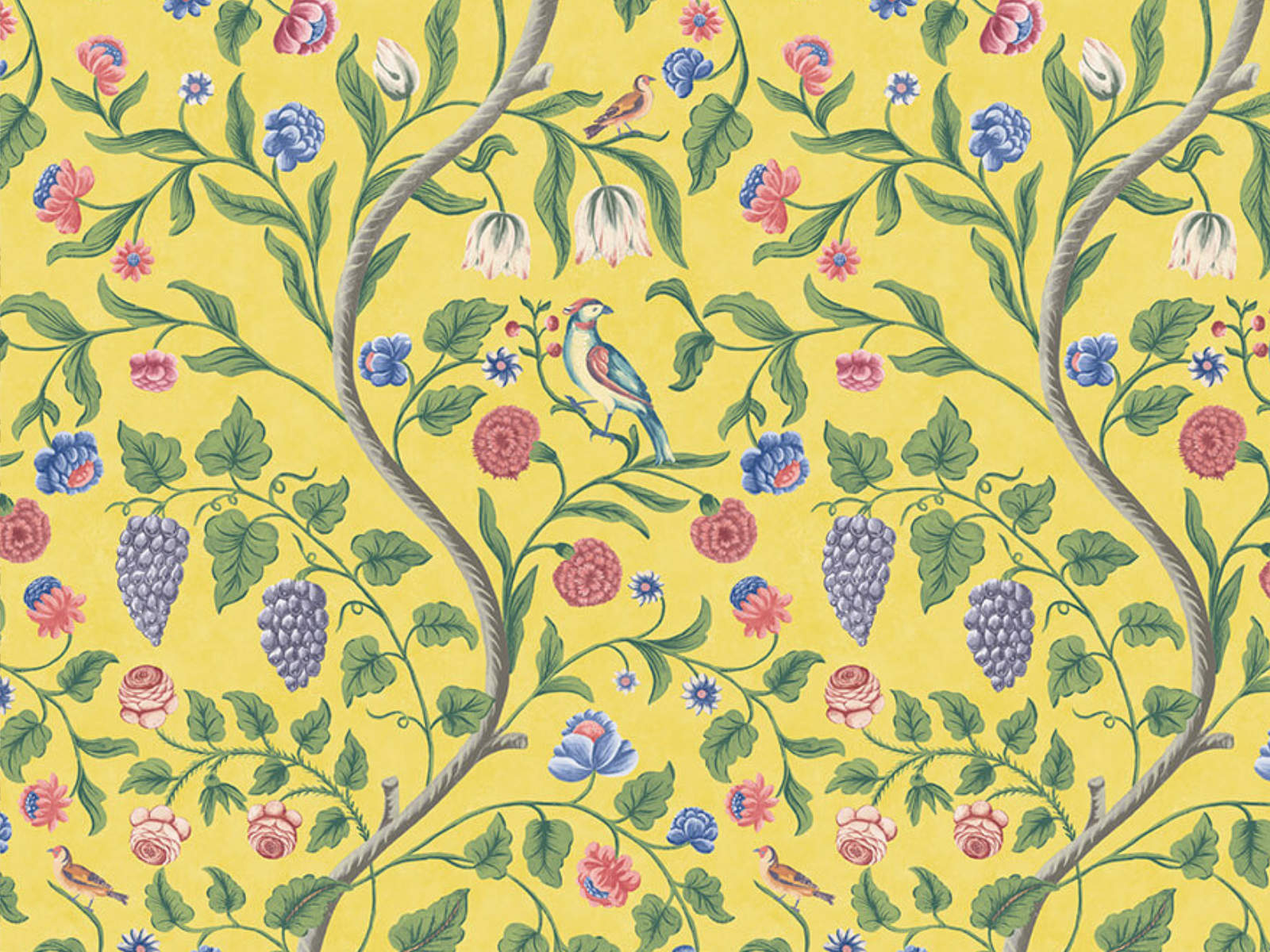 Little Greene Behang National Trust Papers II Mandalay - Pollen