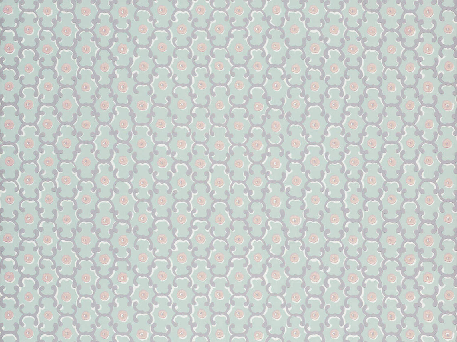 Little Greene Behang National Trust Papers II Moy - Ash