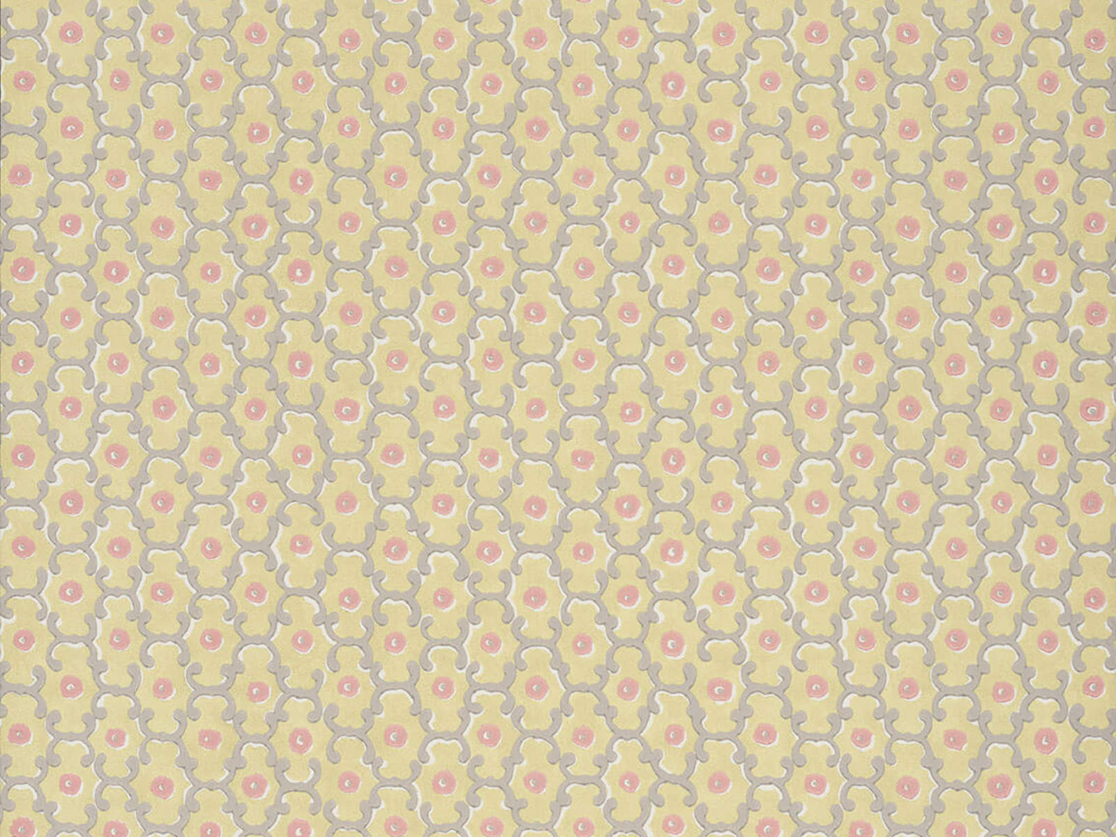 Little Greene Behang National Trust Papers II Moy - Lime