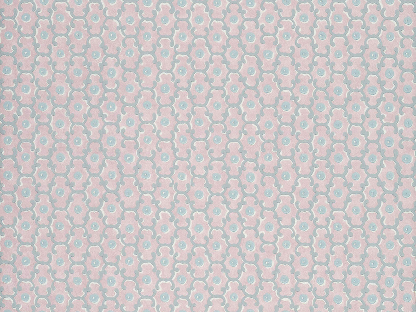 Little Greene Behang National Trust Papers II Moy - Pink