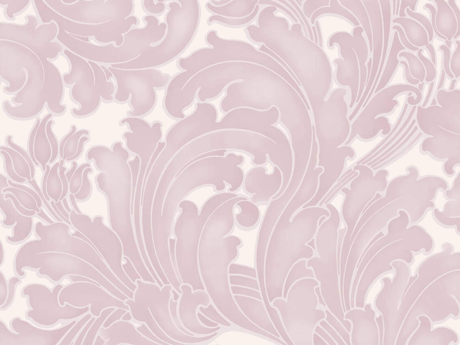 Little Greene Behang National Trust Papers II Tulip - Sugar