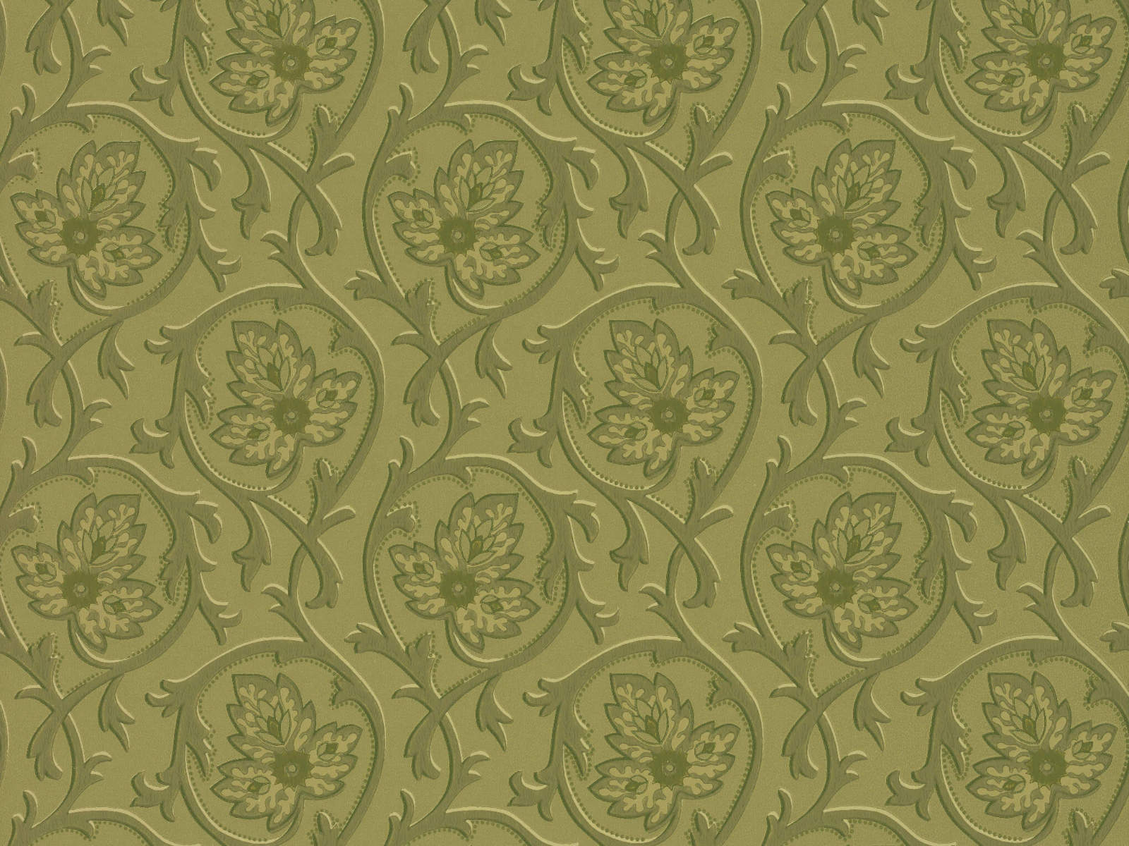 Little Greene Behang National Trust Papers III Hoja - Garden