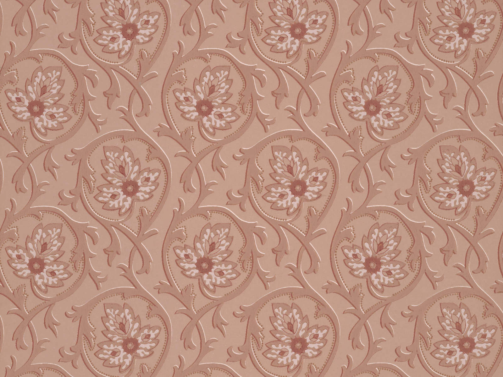 Little Greene Behang National Trust Papers III Hoja - Hellebore