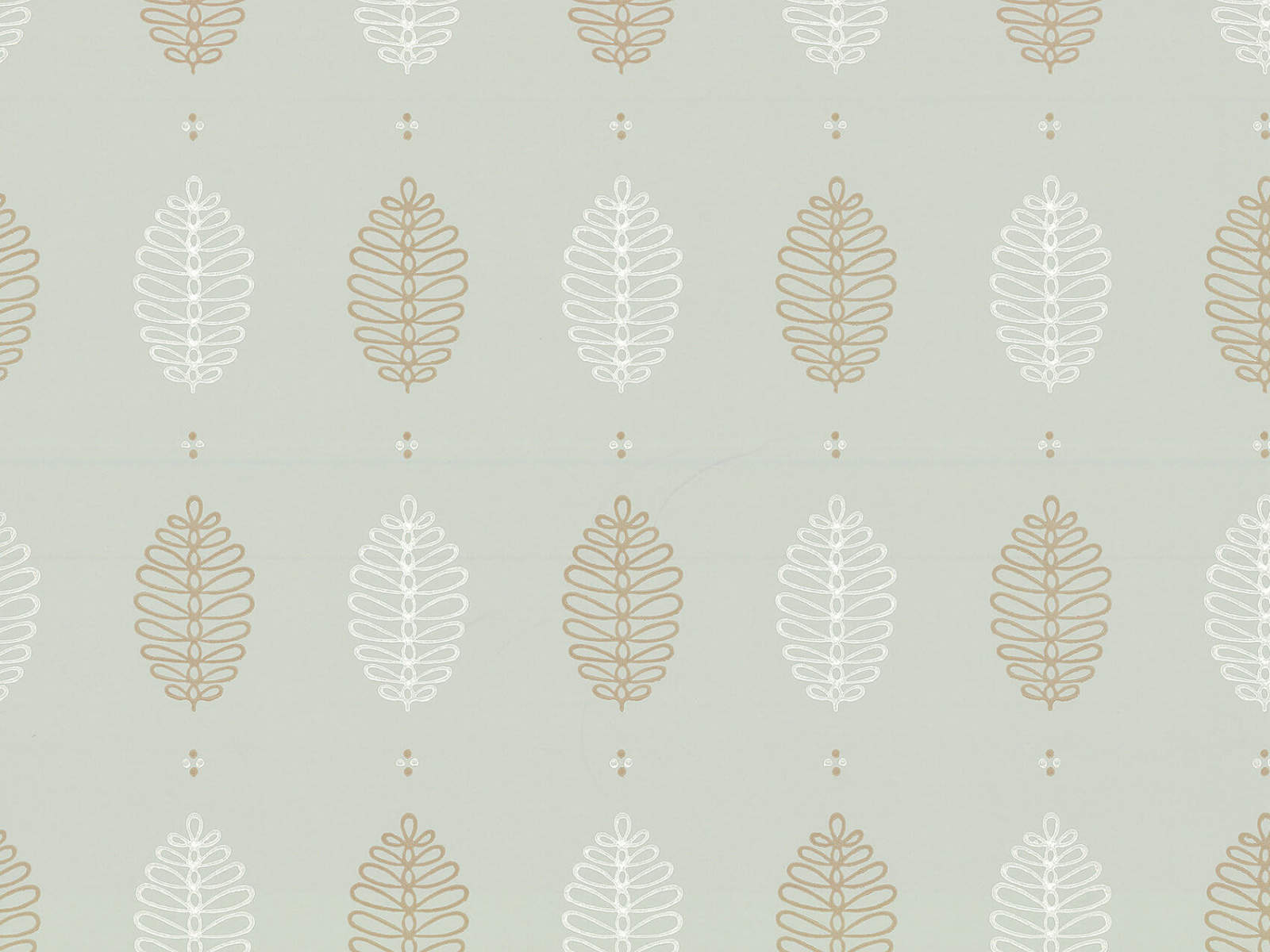 Little Greene Behang 20th Century Papers Cones - Daybreak