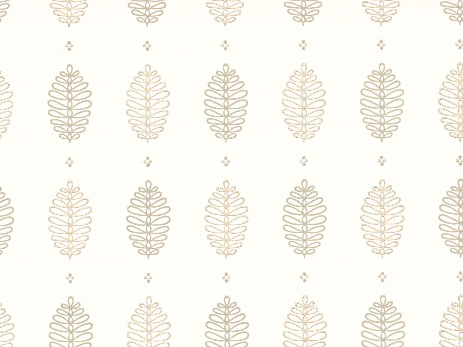 Little Greene Behang 20th Century Papers Cones - Lint