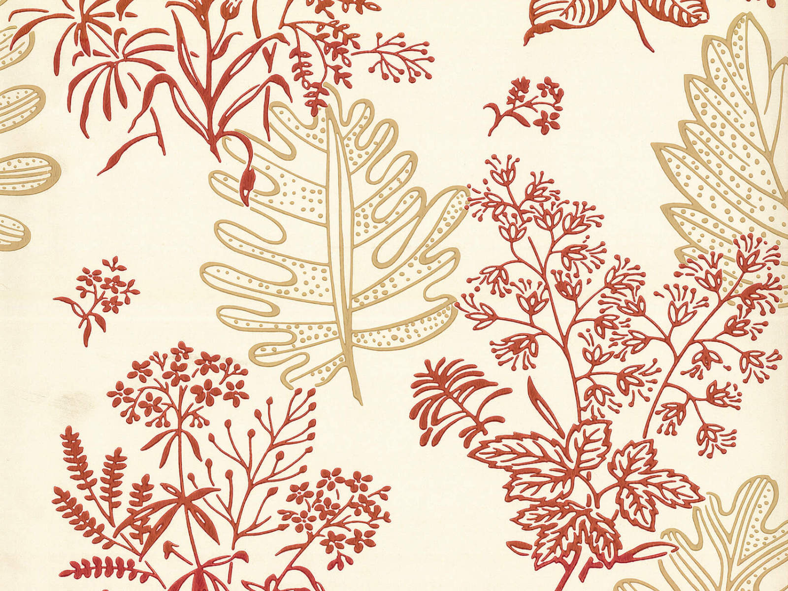 Little Greene Behang 20th Century Papers Norcombe - Jazz