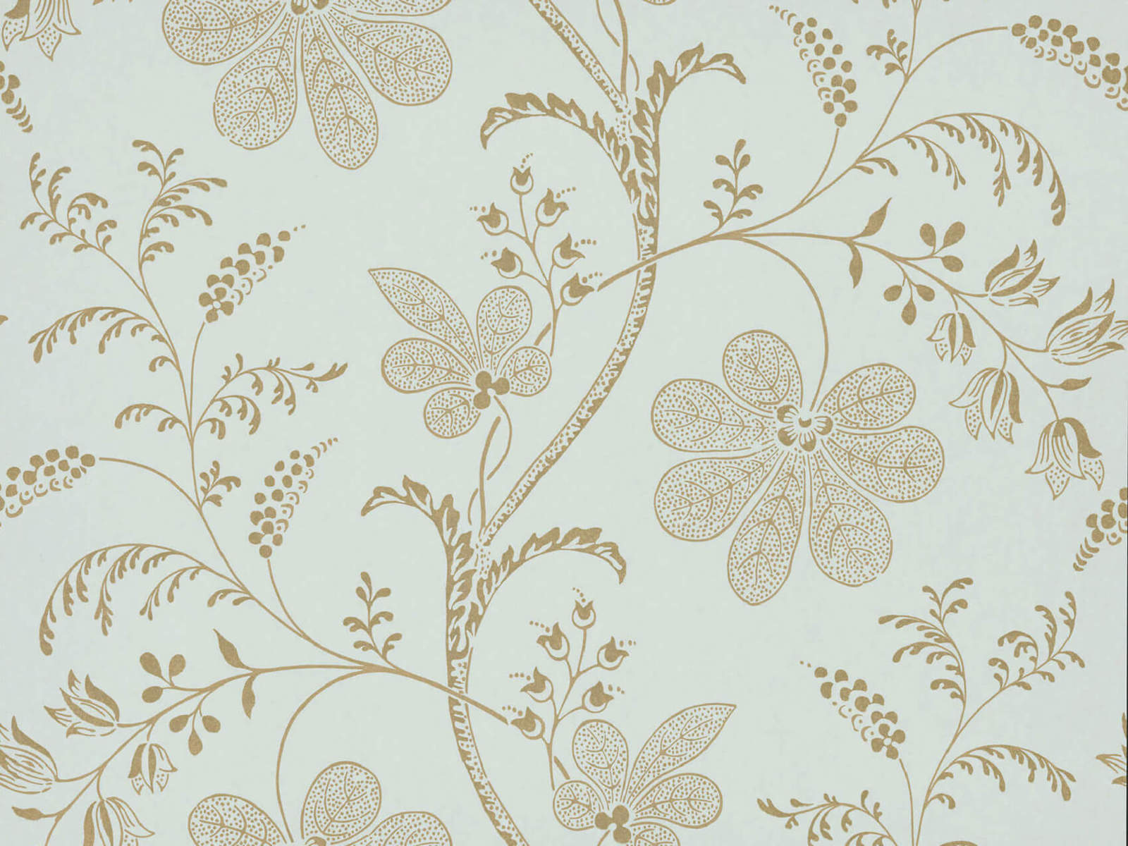 Little Greene Behang London Wallpapers V Bedford Square - Larimar