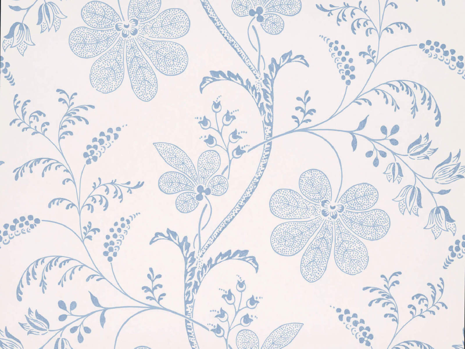 Little Greene Behang London Wallpapers V Bedford Square - Porcelain