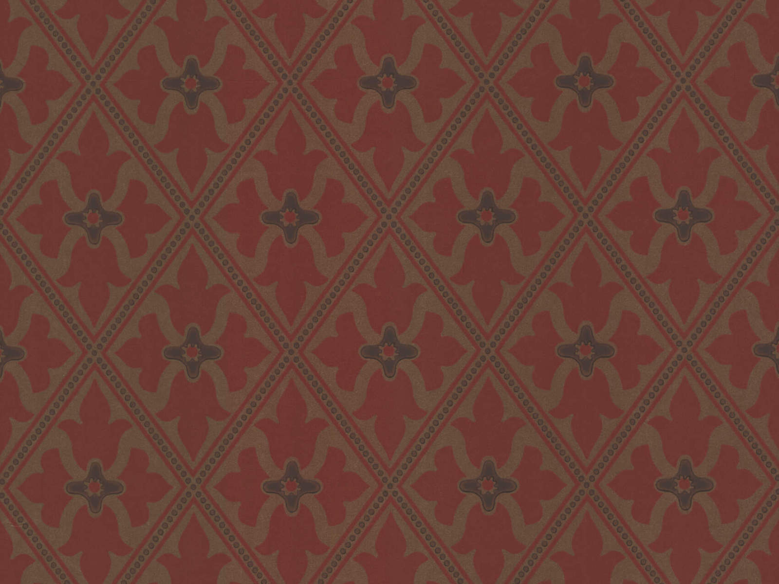Little Greene Behang London Wallpapers IV Bayham Abbey - Spanisch Gold