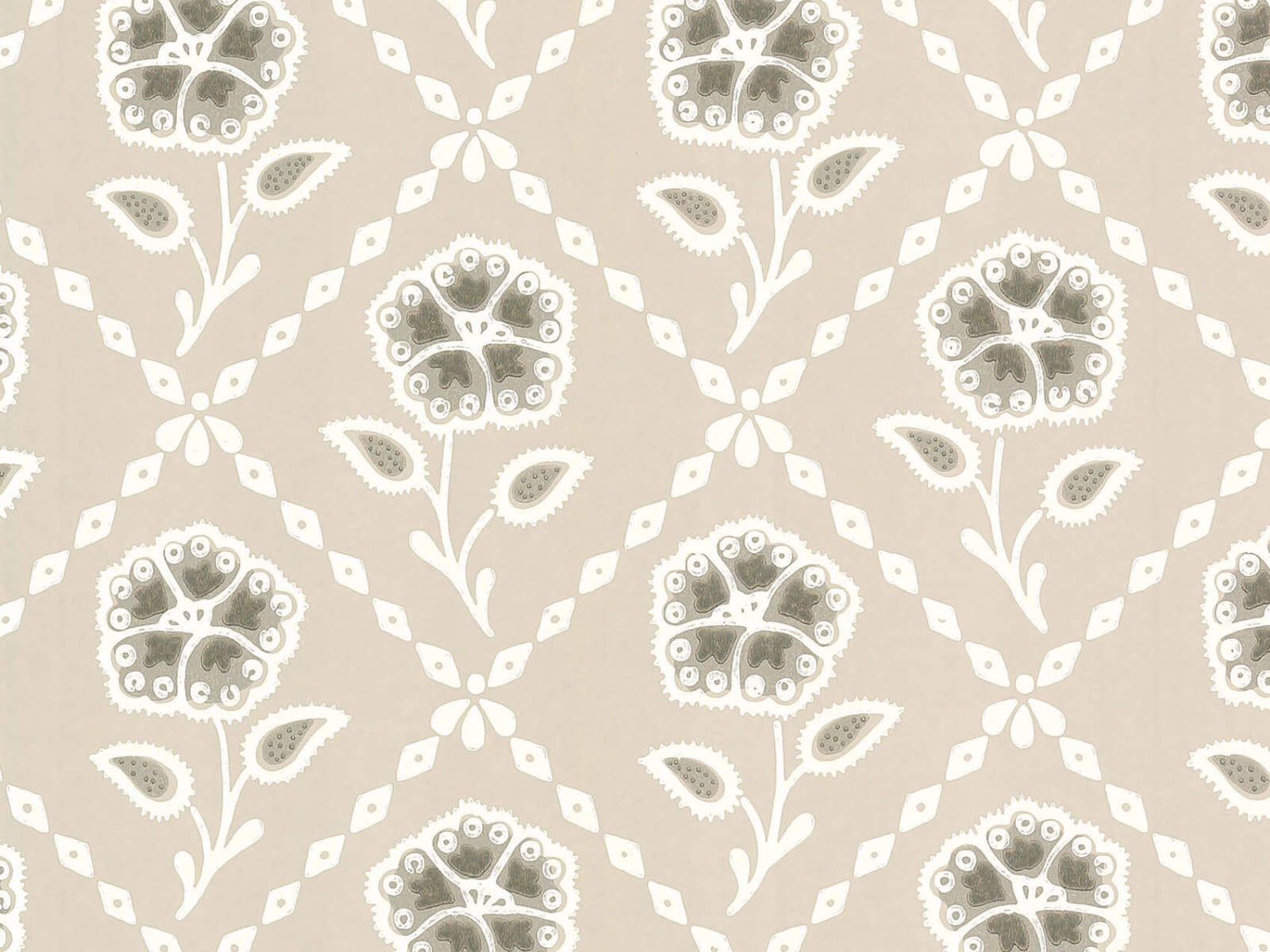 Little Greene Behang Revolution Papers Whitehall  - Pebble