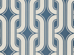 Little Greene Behang 20th Century Papers Lavaliers - Low Wave