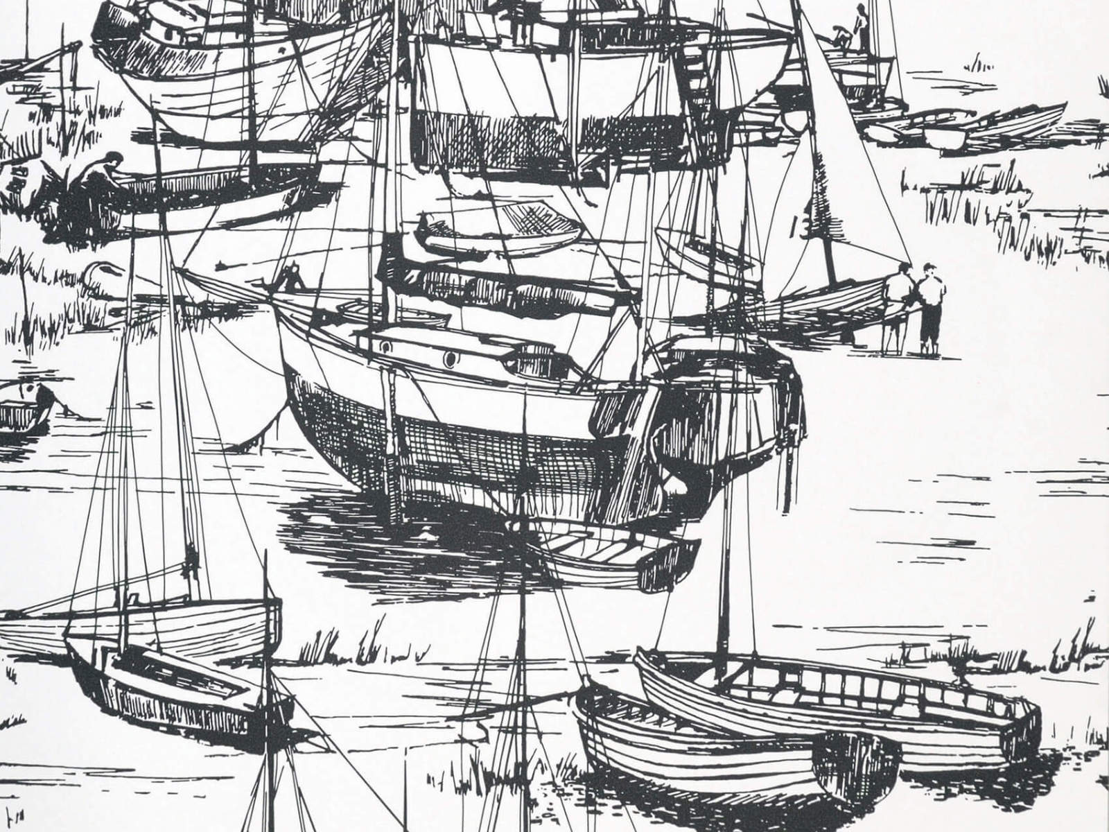 Little Greene Behang 20th Century Papers Zingara - Nickel