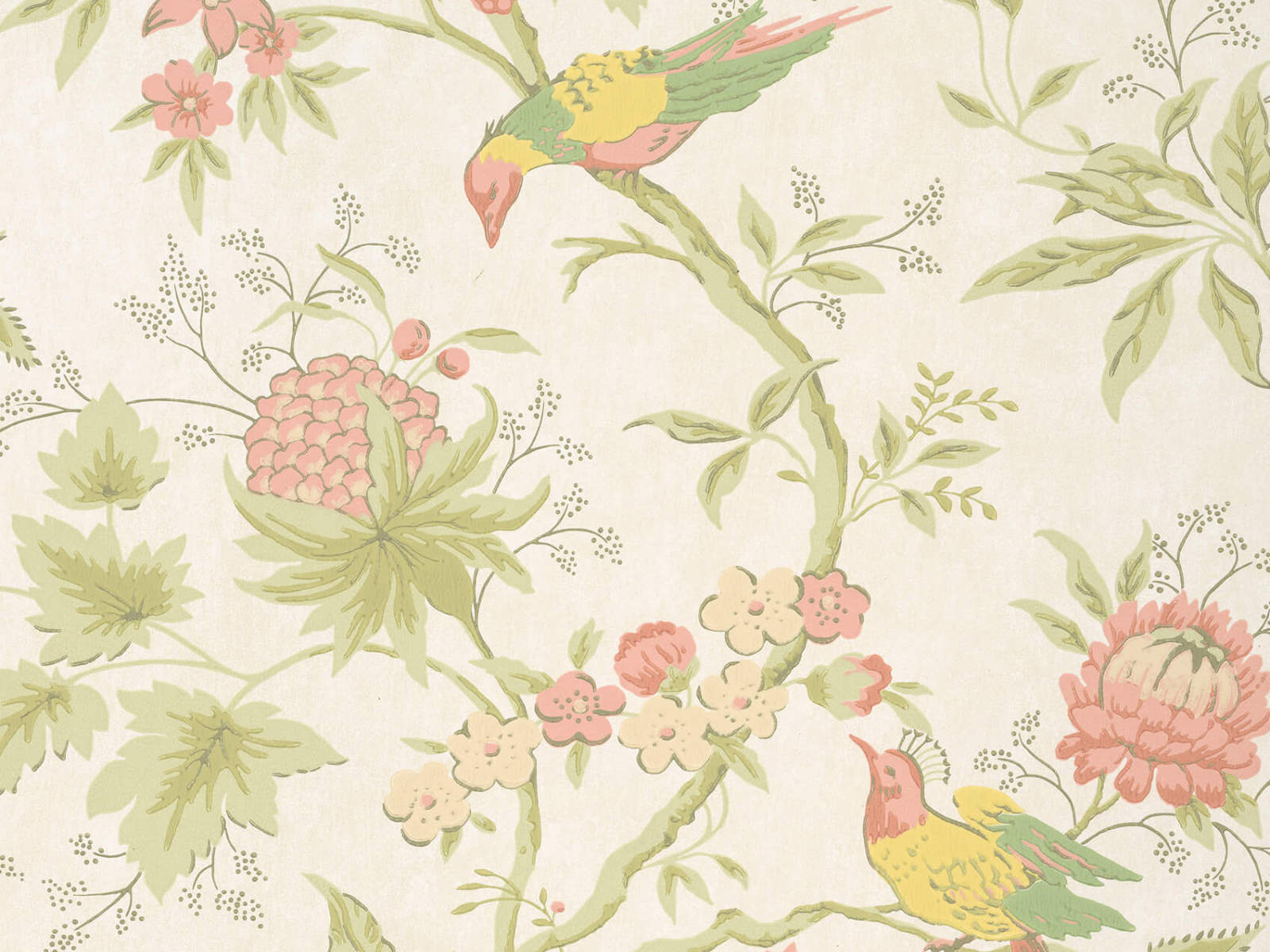 Little Greene Behang Archive Trails II Brooke House - Cloth
