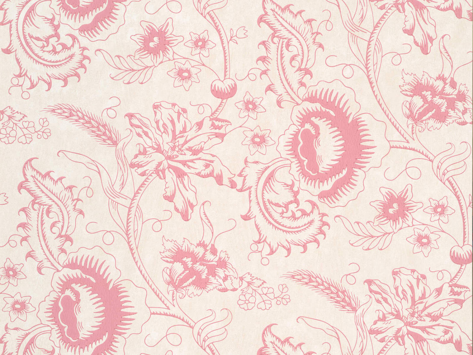 Little Greene Behang Archive Trails II Woodblock Mono - Dresser