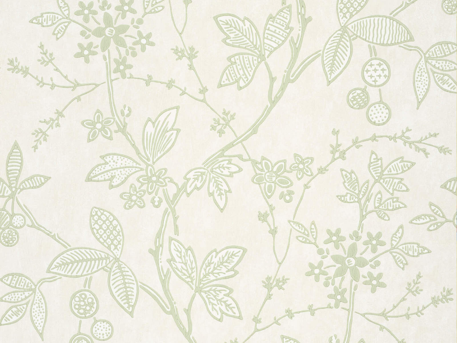 Little Greene Behang Archive Trails II Wrest Trail - Shoot