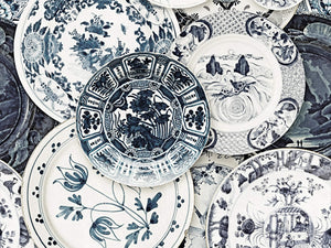 Mind The Gap Dutch Blauw Delftware - WP20187