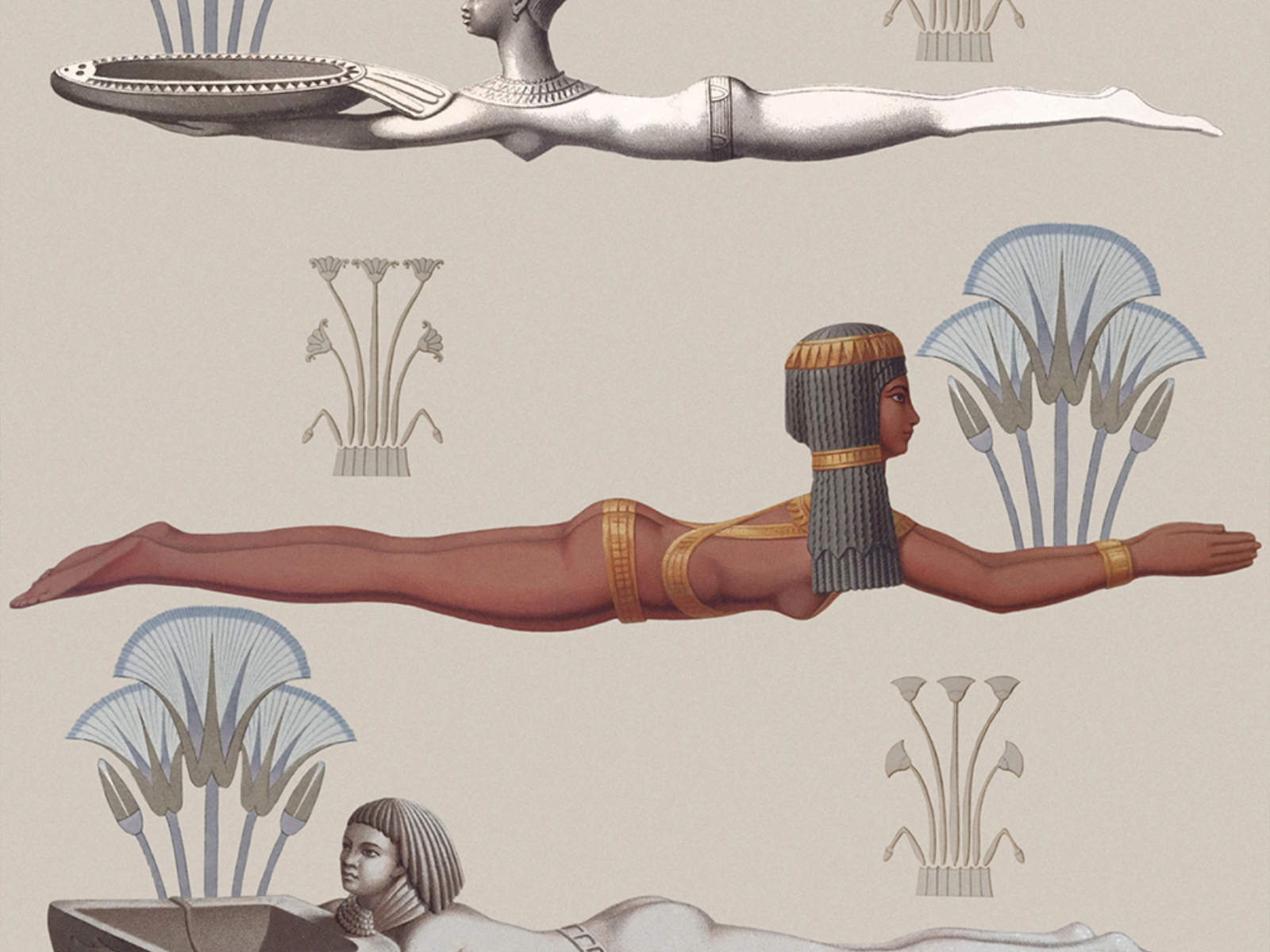 Mind The Gap The World of Antiquity Egyptum Taupe - WP20193