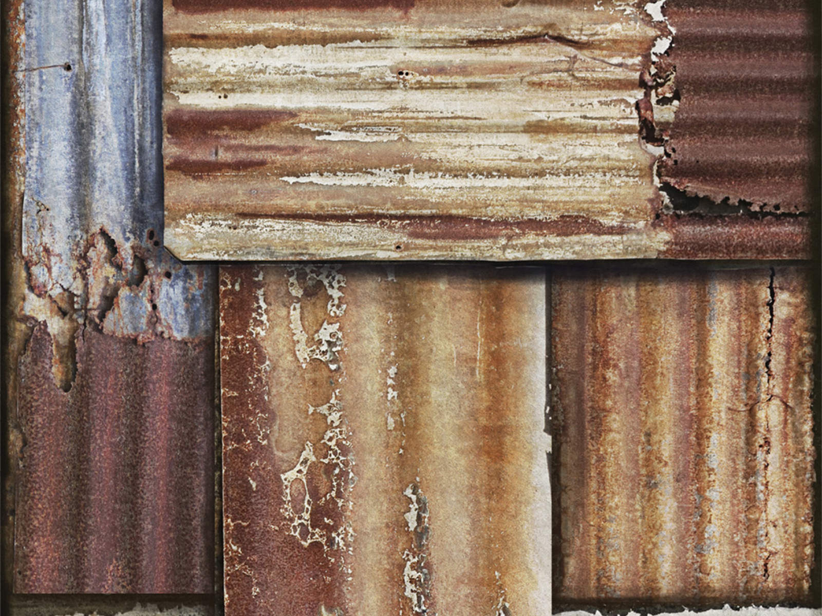 Mind The Gap The Factory Rusty Tin - WP20242