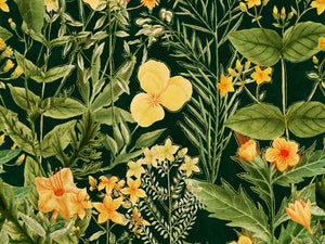 Mind The Gap Florilegium Mimulus Anthracite - WP20322