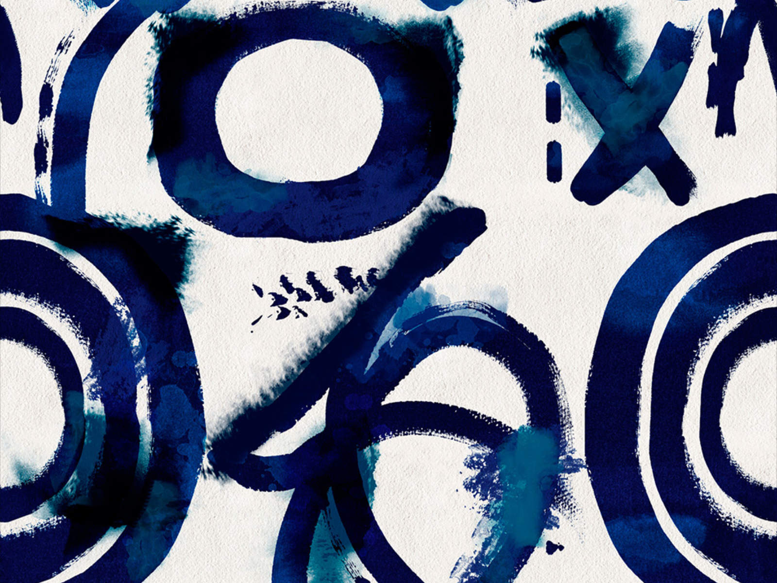 Mind The Gap The Art Of Abstract Spontaneus Blue - WP20327